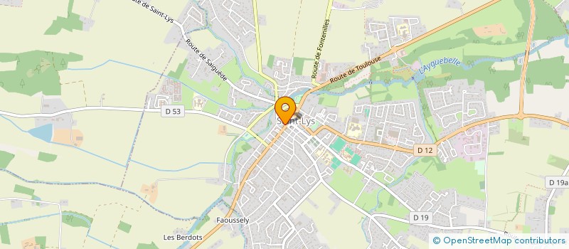 localisation de l'entreprise MADAME MARIE SALADO  SAINT-LYS