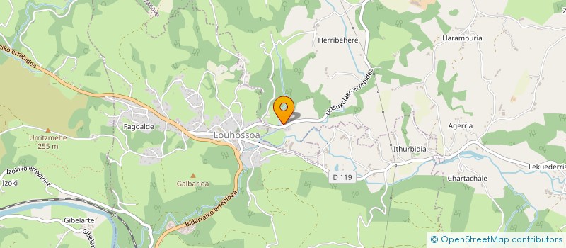 localisation de l'entreprise MADAME MARIE SALAVERRI  MACAYE