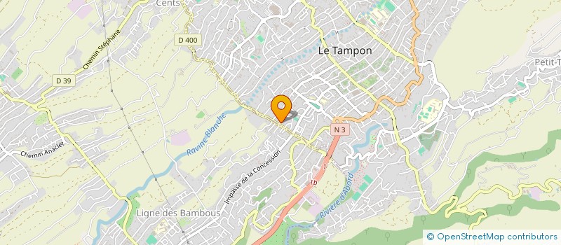 localisation de l'entreprise MADAME MARIE SALEZ à LE TAMPON