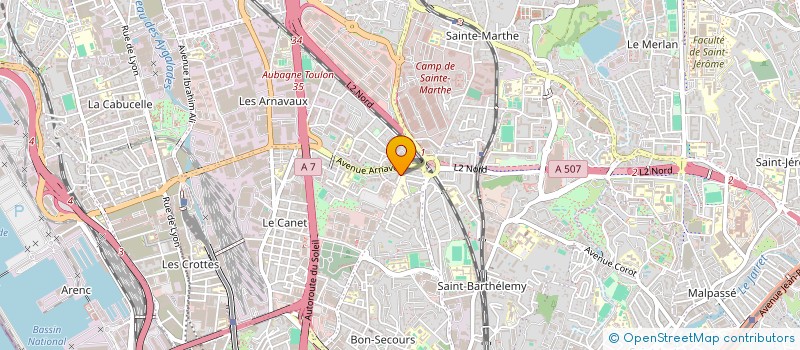 localisation de l'entreprise MADAME MARIE SALMIERI à MARSEILLE