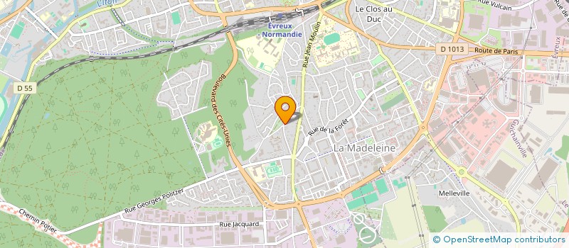 localisation de l'entreprise MADAME MARIE SALMON à EVREUX