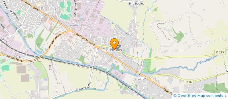 localisation de l'entreprise MADAME MARIE SAMORIN  CASTELCULIER