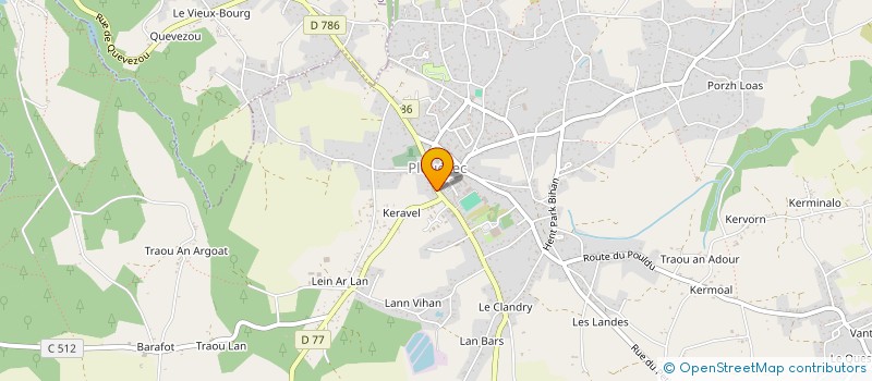 localisation de l'entreprise MADAME MARIE SAMSON à PLOUEZEC