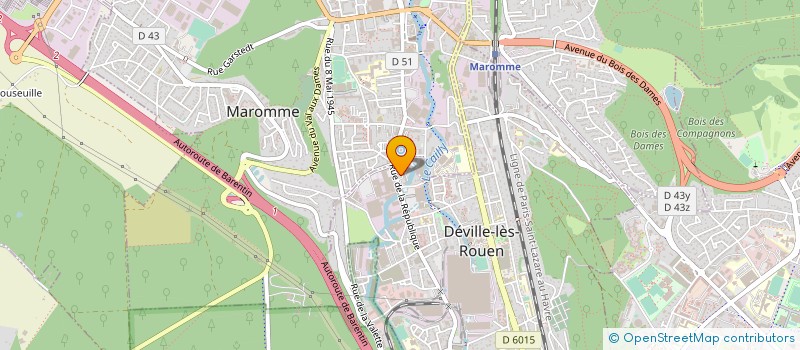 localisation de l'entreprise MADAME MARIE SANCHEZ à DEVILLE-LES-ROUEN