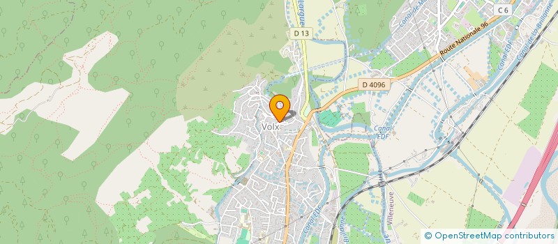 localisation de l'entreprise MADAME MARIE SANCHEZ  VOLX