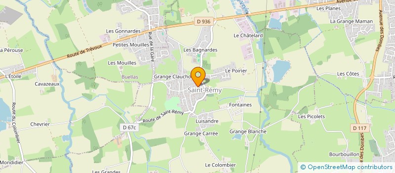 localisation de l'entreprise MADAME MARIE SANCHEZ  SAINT-REMY