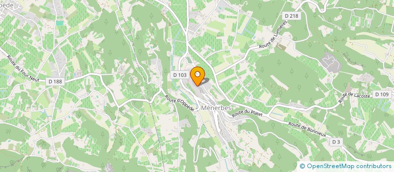 localisation de l'entreprise MADAME MARIE SANDOVAL BECERRA  MENERBES