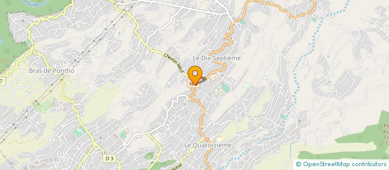 localisation de l'entreprise MADAME MARIE SANGARIN  LE TAMPON