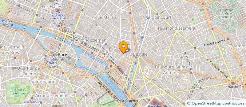 localisation de l'entreprise MADAME MARIE SANSON  PARIS