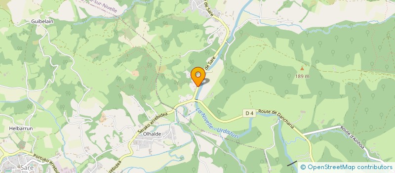 localisation de l'entreprise MADAME MARIE SANTESTEBAN  SAINT-PEE-SUR-NIVELLE