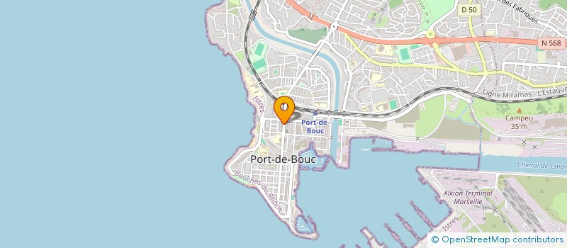 localisation de l'entreprise MADAME MARIE SANTIAGO  PORT-DE-BOUC