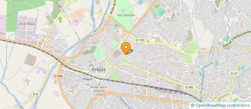 localisation de l'entreprise MADAME MARIE SANTONI à FREJUS