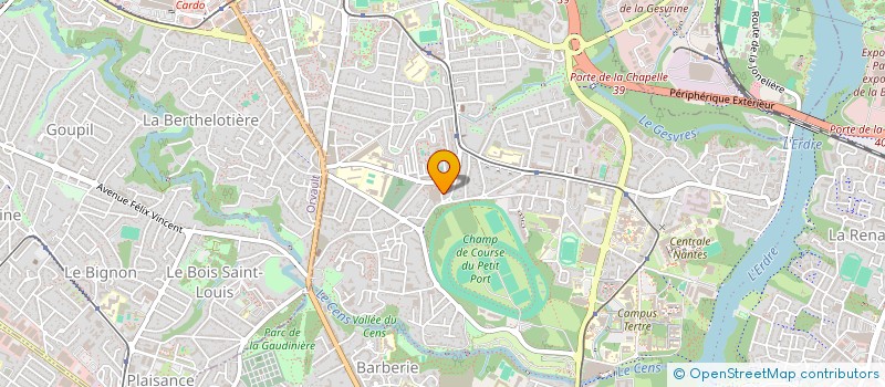 localisation de l'entreprise MADAME MARIE-SARA ADANI  NANTES