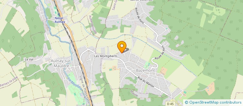 localisation de l'entreprise MADAME MARIE SARA BARCILON  BAZEMONT