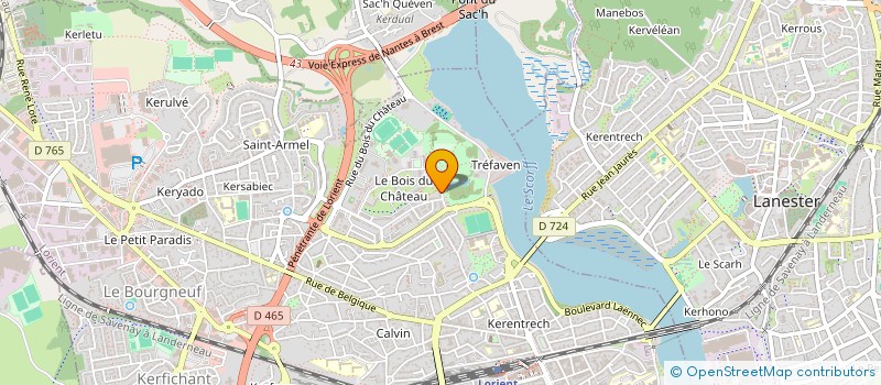 localisation de l'entreprise MADAME MARIE SARA MILLOTTE à LORIENT