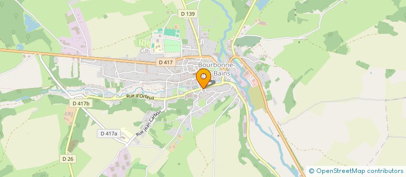 localisation de l'entreprise MADAME MARIE-SARAH BOURNOT-BRULEZ à BOURBONNE-LES-BAINS