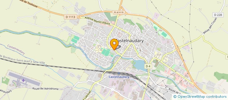 localisation de l'entreprise MADAME MARIE-SARAH GOMEZ  CASTELNAUDARY