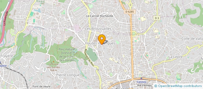 localisation de l'entreprise MADAME MARIE-SARAH HENRI à CANNES