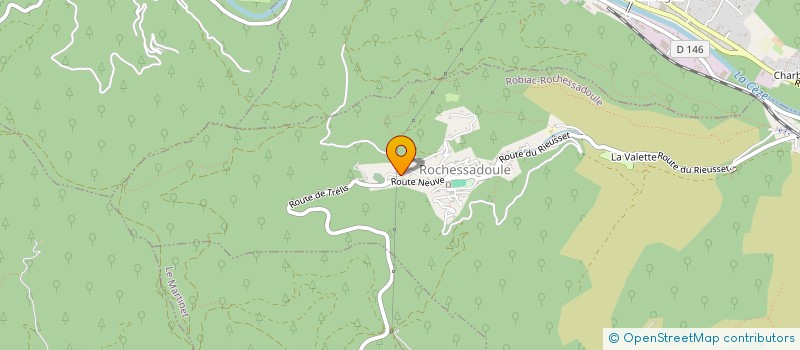 localisation de l'entreprise MADAME MARIE SARASY  ROBIAC-ROCHESSADOULE