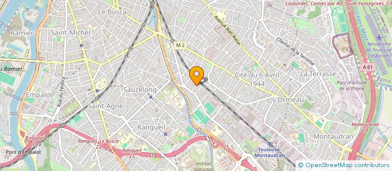 localisation de l'entreprise MADAME MARIE SARRET à TOULOUSE