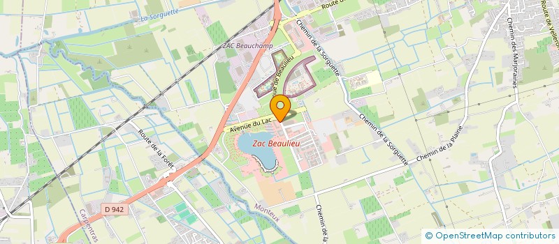 localisation de l'entreprise MADAME MARIE SASTRE  SORGUES