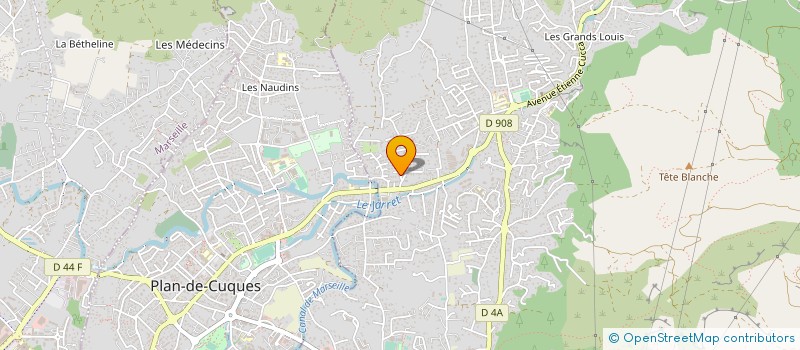 localisation de l'entreprise MADAME MARIE SAUSSEY  ALLAUCH