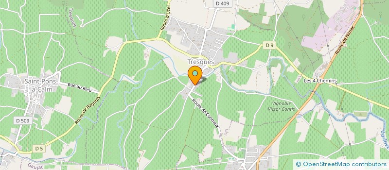 localisation de l'entreprise MADAME MARIE SAUVET  TRESQUES