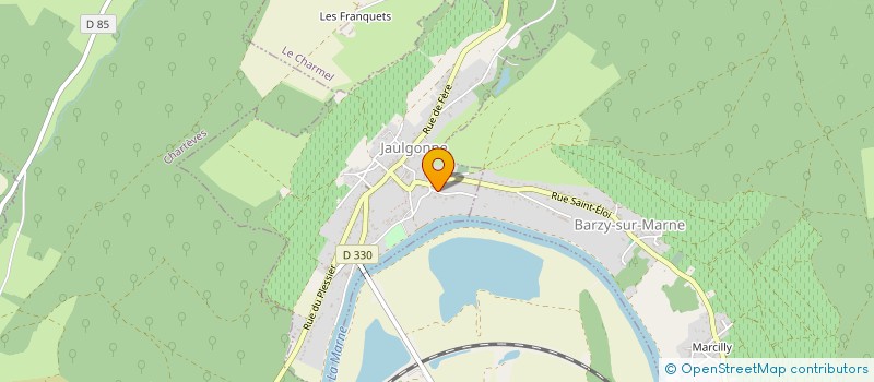 localisation de l'entreprise MADAME MARIE SAVART  TRELOU SUR MARNE