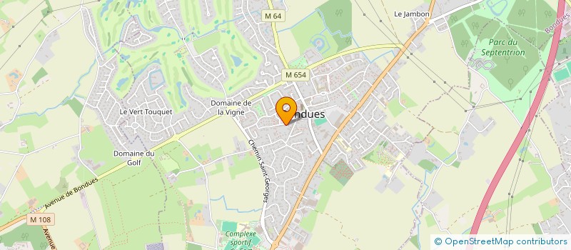 localisation de l'entreprise MADAME MARIE SAVART  BONDUES