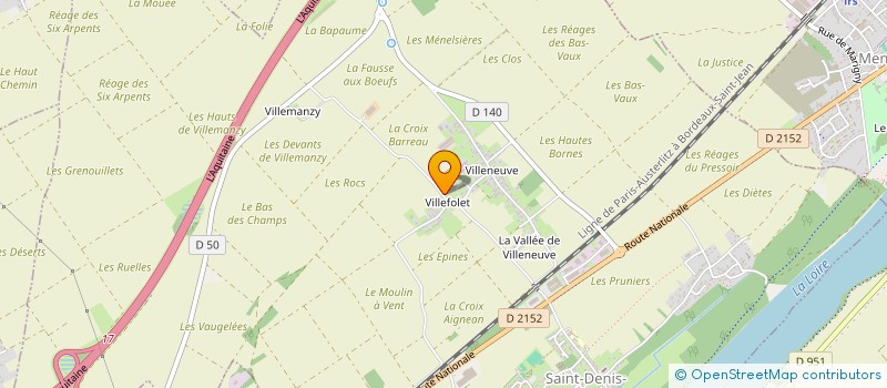 localisation de l'entreprise MADAME MARIE SAVARY  SAINT-DENIS-SUR-LOIRE