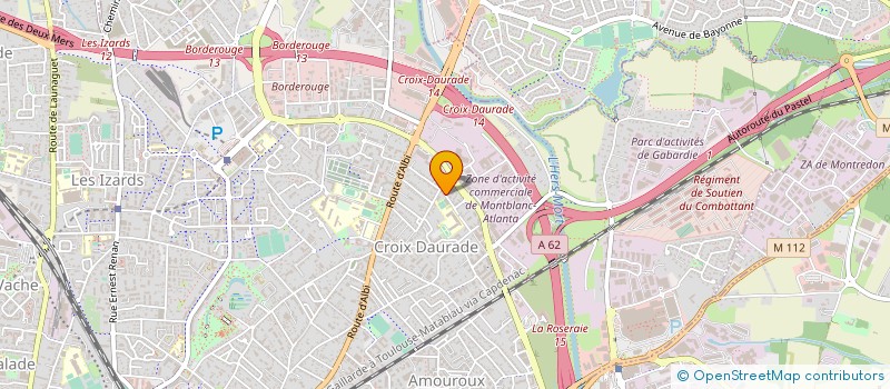 localisation de l'entreprise MADAME MARIE SAVORGNAN  TOULOUSE