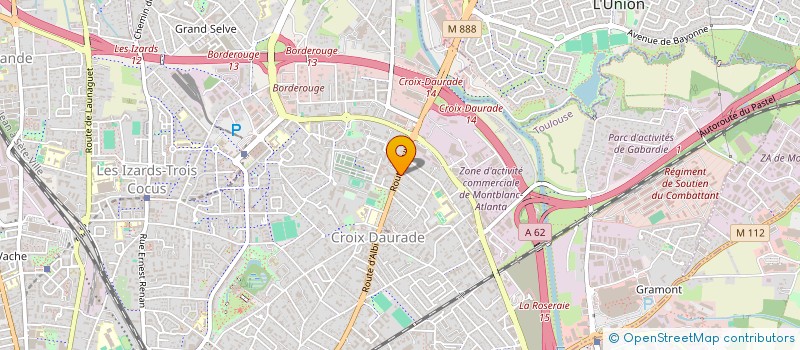 localisation de l'entreprise MADAME MARIE SCABORO à TOULOUSE