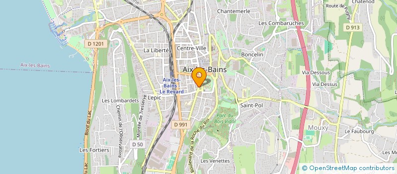 localisation de l'entreprise MADAME MARIE SCHAGUENE à AIX-LES-BAINS