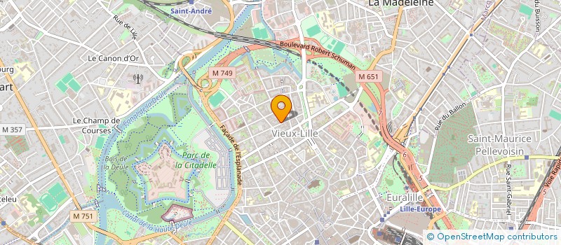 localisation de l'entreprise MADAME MARIE SCHEVER à LILLE