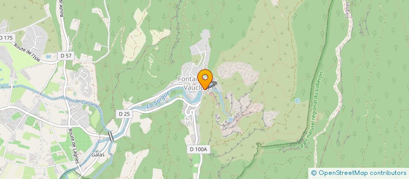 localisation de l'entreprise MADAME MARIE SCHIRA  FONTAINE-DE-VAUCLUSE