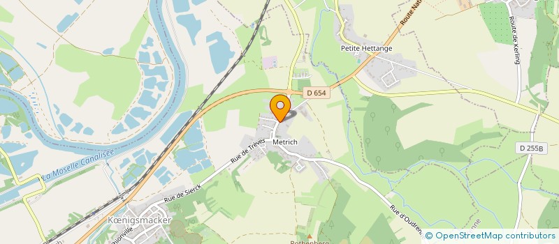 localisation de l'entreprise MADAME MARIE SCHIVRE  KNIGSMACKER