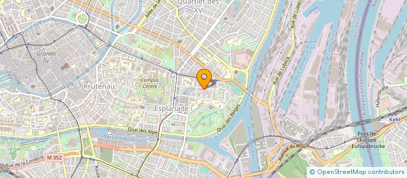 localisation de l'entreprise MADAME MARIE SCHMIDLIN à STRASBOURG