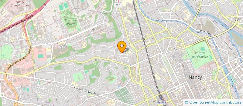 localisation de l'entreprise MADAME MARIE SCHMITT  NANCY