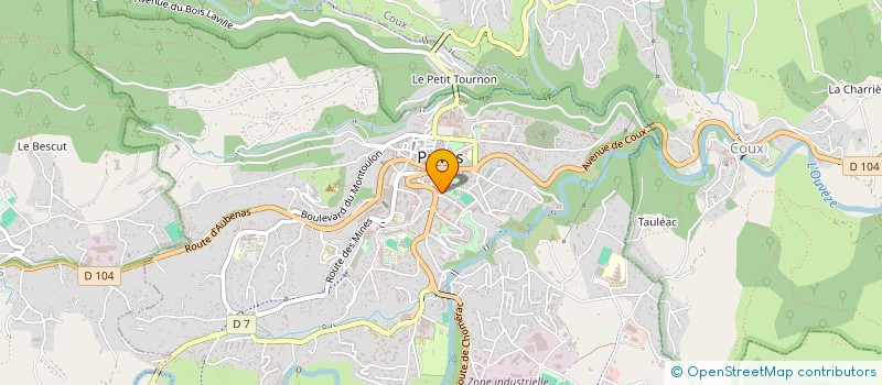 localisation de l'entreprise MADAME MARIE SCHMITTE  PRIVAS