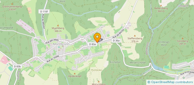 localisation de l'entreprise MADAME MARIE SCHNEIDER  MONTBRONN