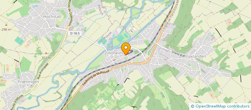 localisation de l'entreprise MADAME MARIE SCHNOEBELEN  ENSISHEIM