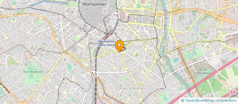 localisation de l'entreprise MADAME MARIE SCHOENIG à MONTPELLIER