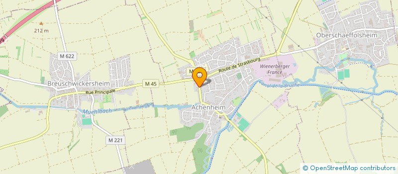 localisation de l'entreprise MADAME MARIE SCHOEPF à ACHENHEIM