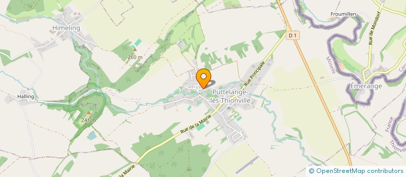 localisation de l'entreprise MADAME MARIE SCHROEDER à PUTTELANGE-LES-THIONVILLE