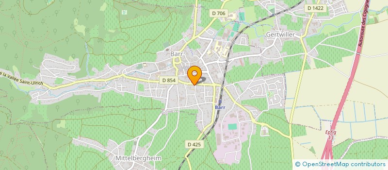 localisation de l'entreprise MADAME MARIE SCHULER  BARR