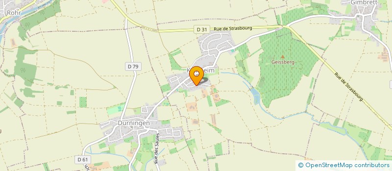 localisation de l'entreprise MADAME MARIE SCHUTZ  KIENHEIM