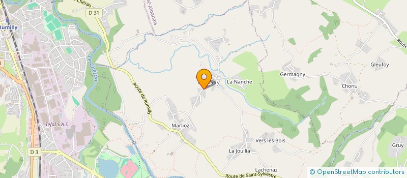 localisation de l'entreprise MADAME MARIE SCHWEICKHARDT  BOUSSY