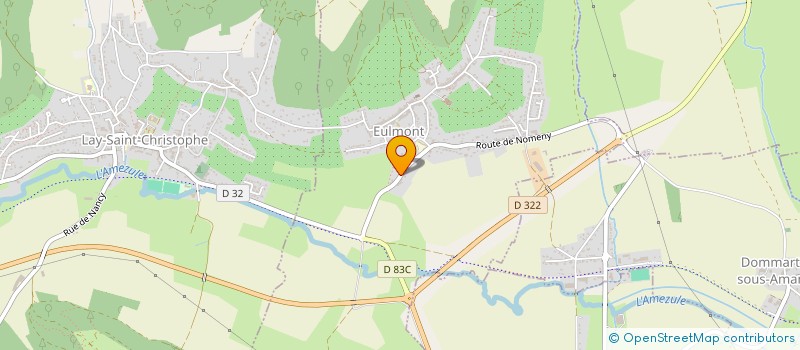 localisation de l'entreprise MADAME MARIE SCHWEITZER  EULMONT