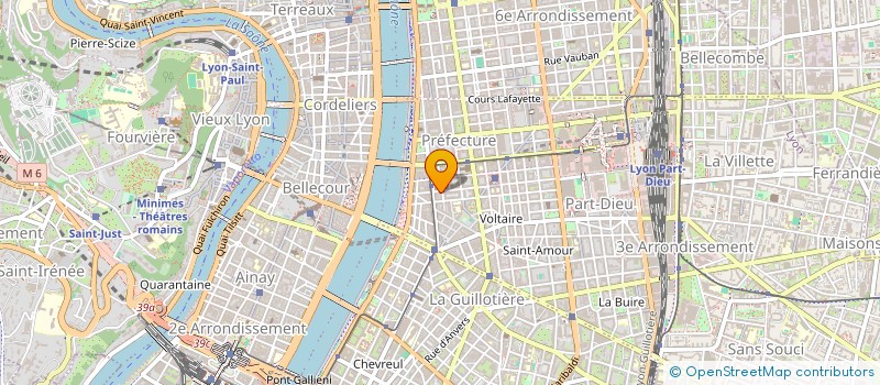 localisation de l'entreprise MADAME MARIE SCLIPPA  LYON