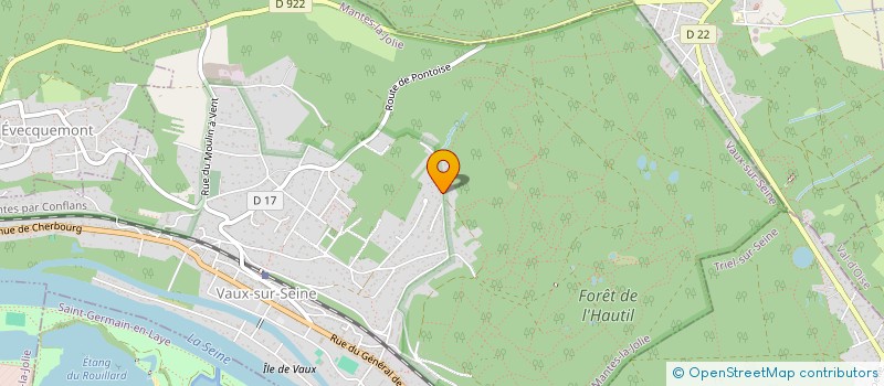 localisation de l'entreprise MADAME MARIE SCORIELS  VAUX-SUR-SEINE